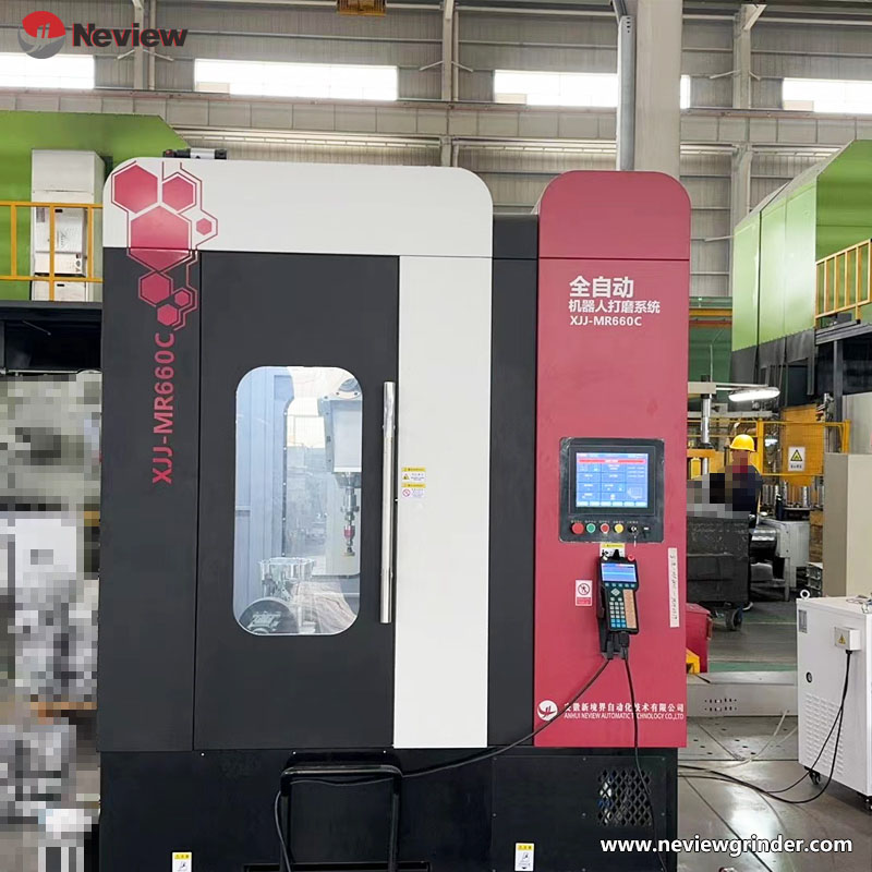 Neview MR-660C aluminum casting grinding machine