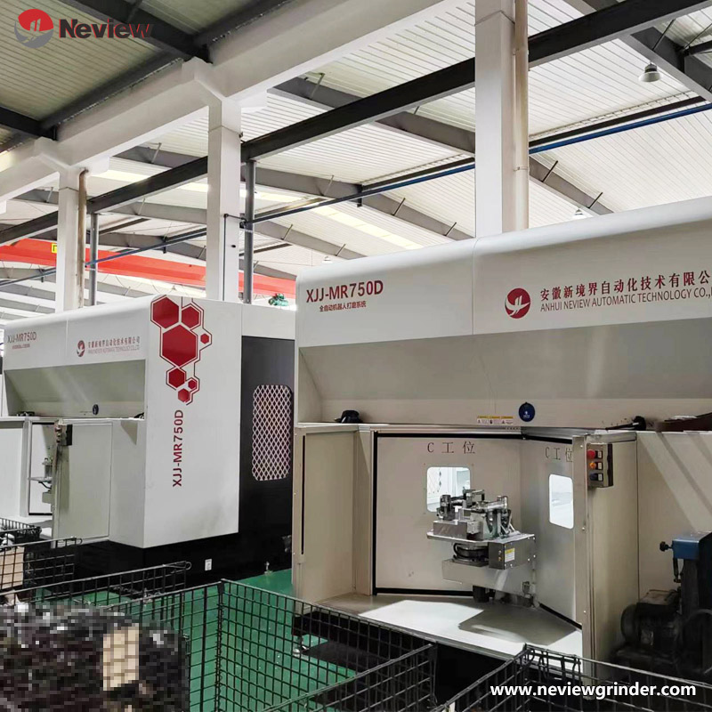 MR-950 aluminum grinding robot machine