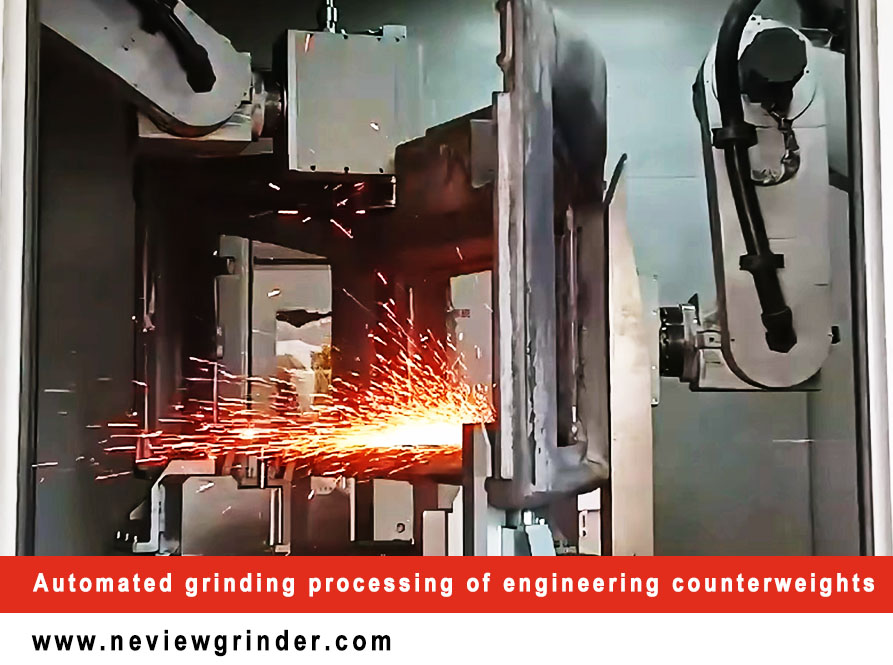 عملية الطحن الآلية للأثقال الهندسية